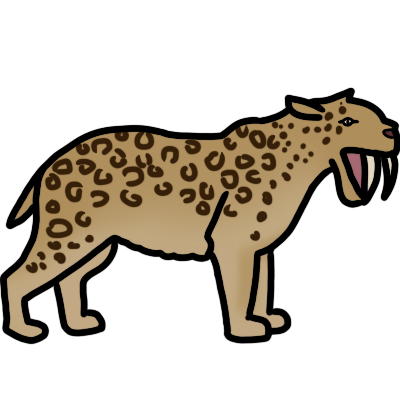 a smilodon.